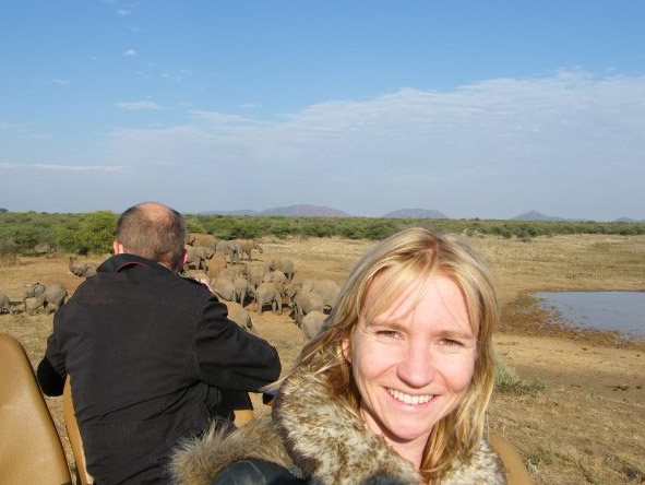 Christine Mischker - on safari in the Eastern Cape